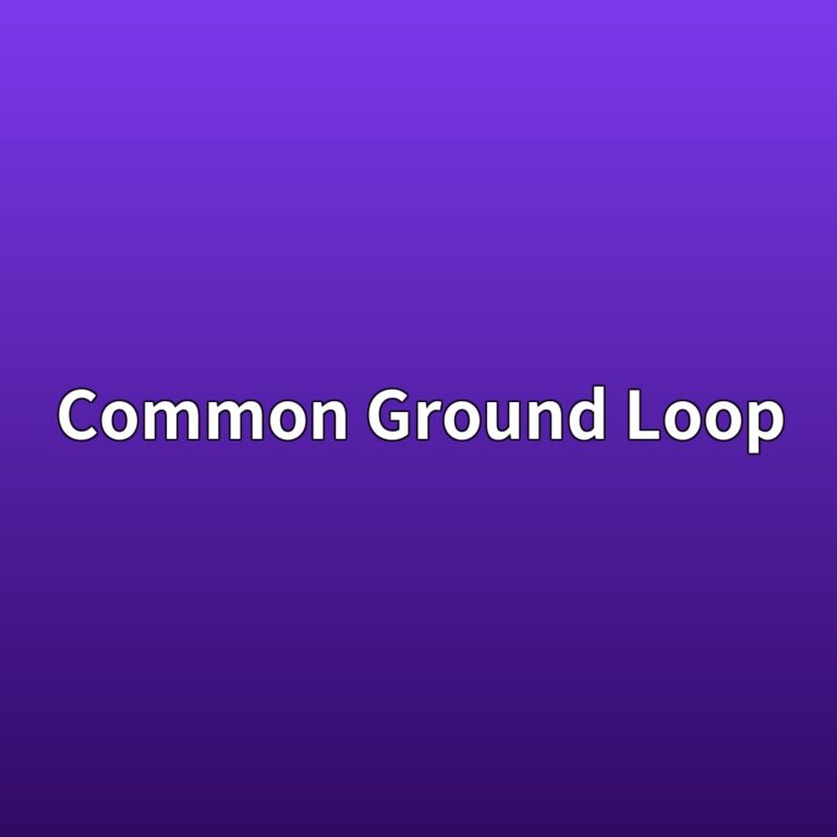 Common Ground Loop 발생 메커니즘 6 common ground loop 1785941232