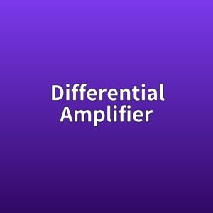 Differential Amplifier를 이용한 저전압 Sensor Signal 증폭 5 differential amplifier 1785941324