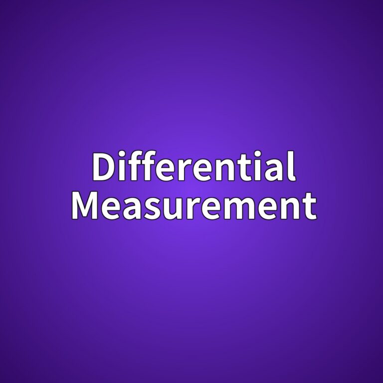 Differential Measurement의 노이즈 제거 원리 5 differential measurement 1785908113