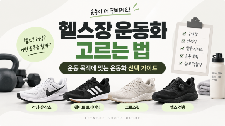 헬스장 운동화 고르는법 4 헬스장 운동화 썸네일